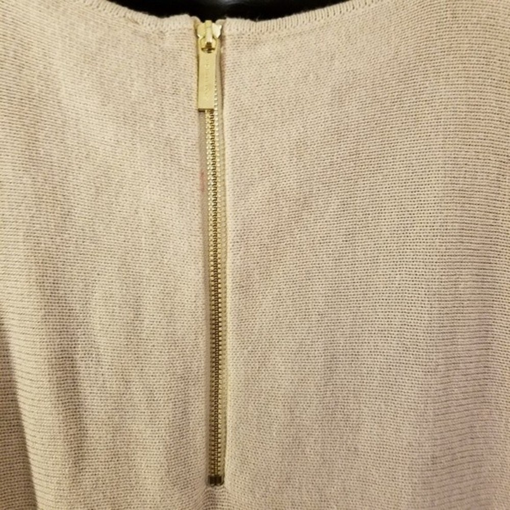 MICHAEL Michael Kors Gold Back Zip Sweater Host Pick 12/4/21 - Picture 3 of 6